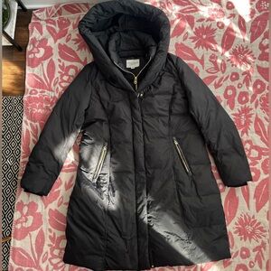 Black Puffer Coat never worn